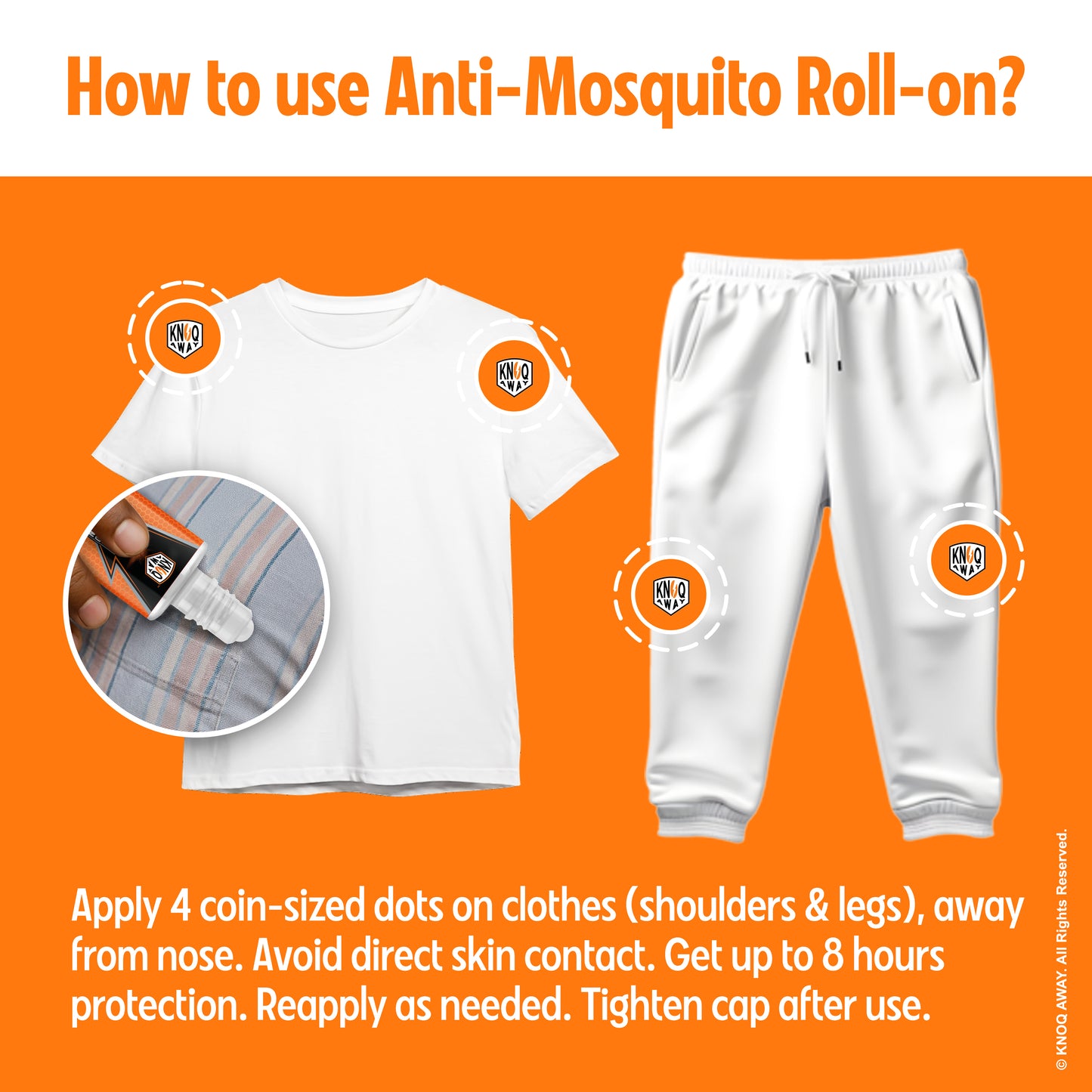Herbal Mosquito Repellent Fabric Roll-On (25 ml)