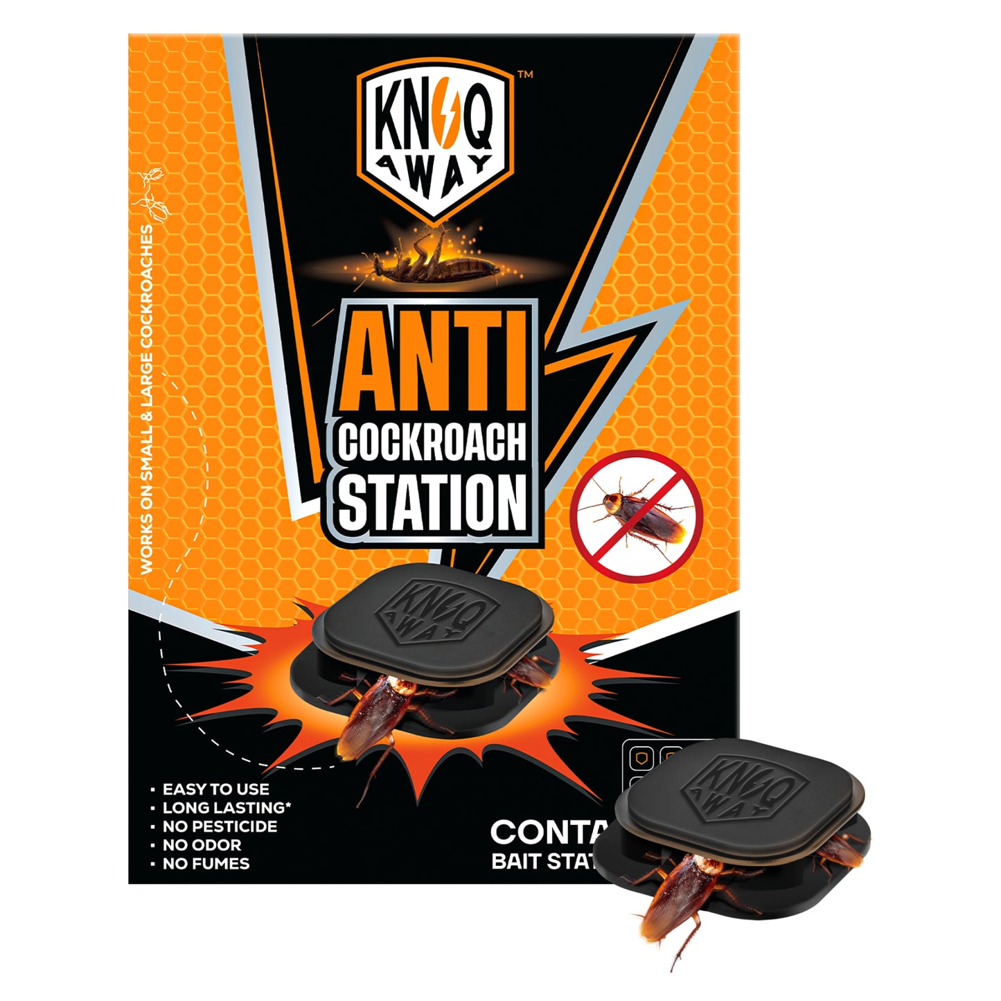 Cockroach Bait Station (Pack of 6 Baits)