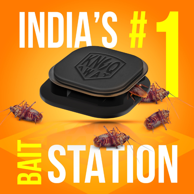 Cockroach Bait Station (Pack of 6 Baits)