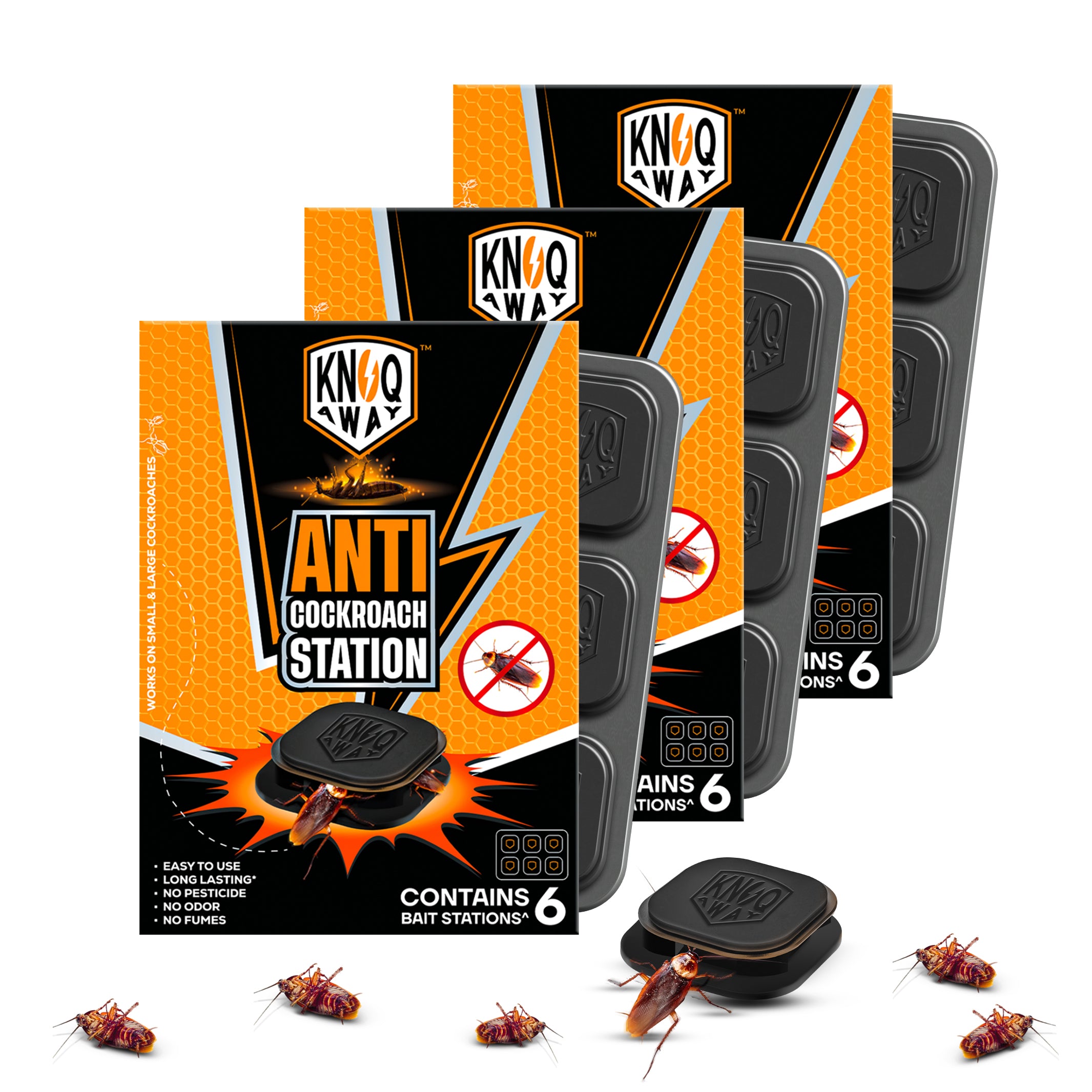 Cockroach Bait Station (Pack of 6)