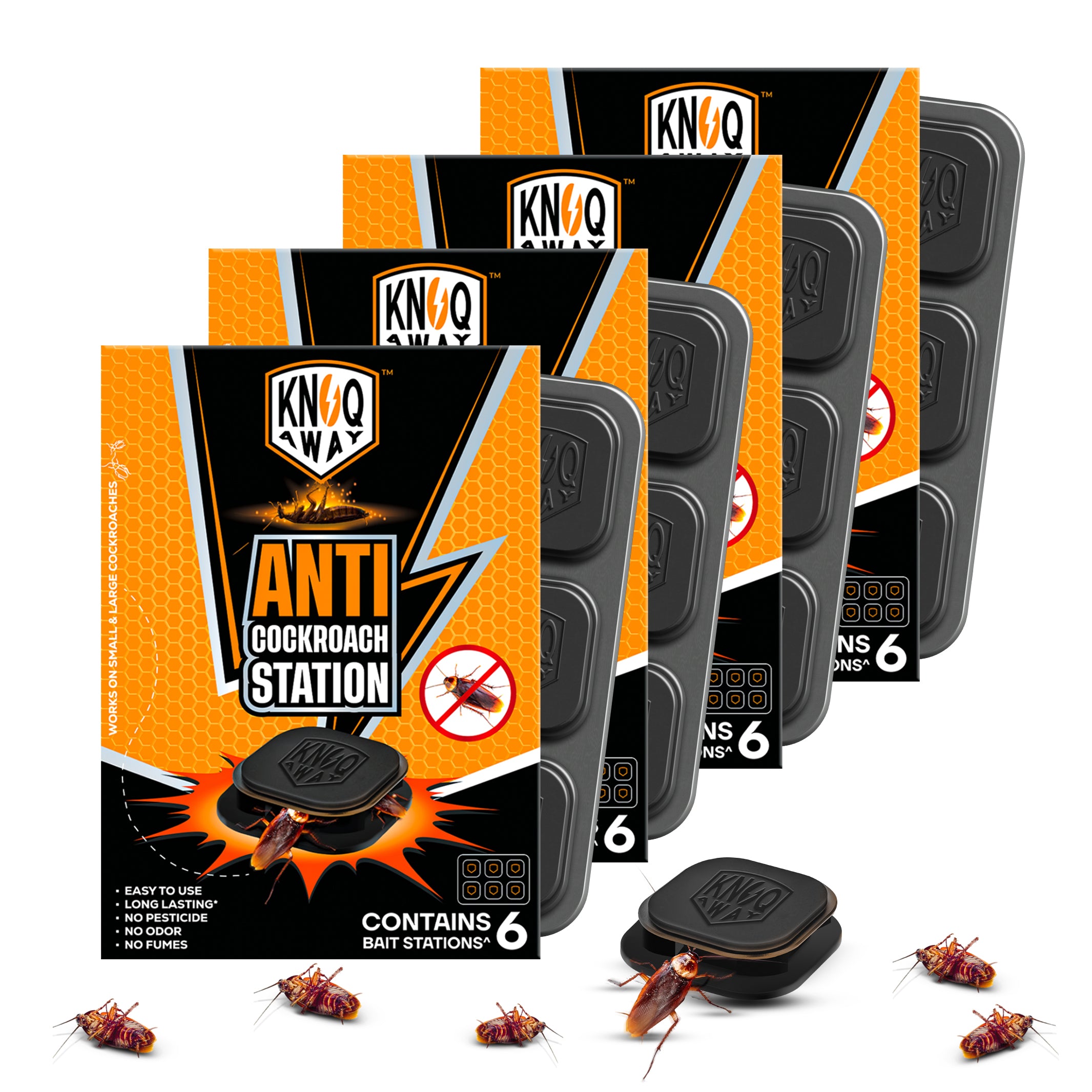 Cockroach Bait Station (Pack of 6)