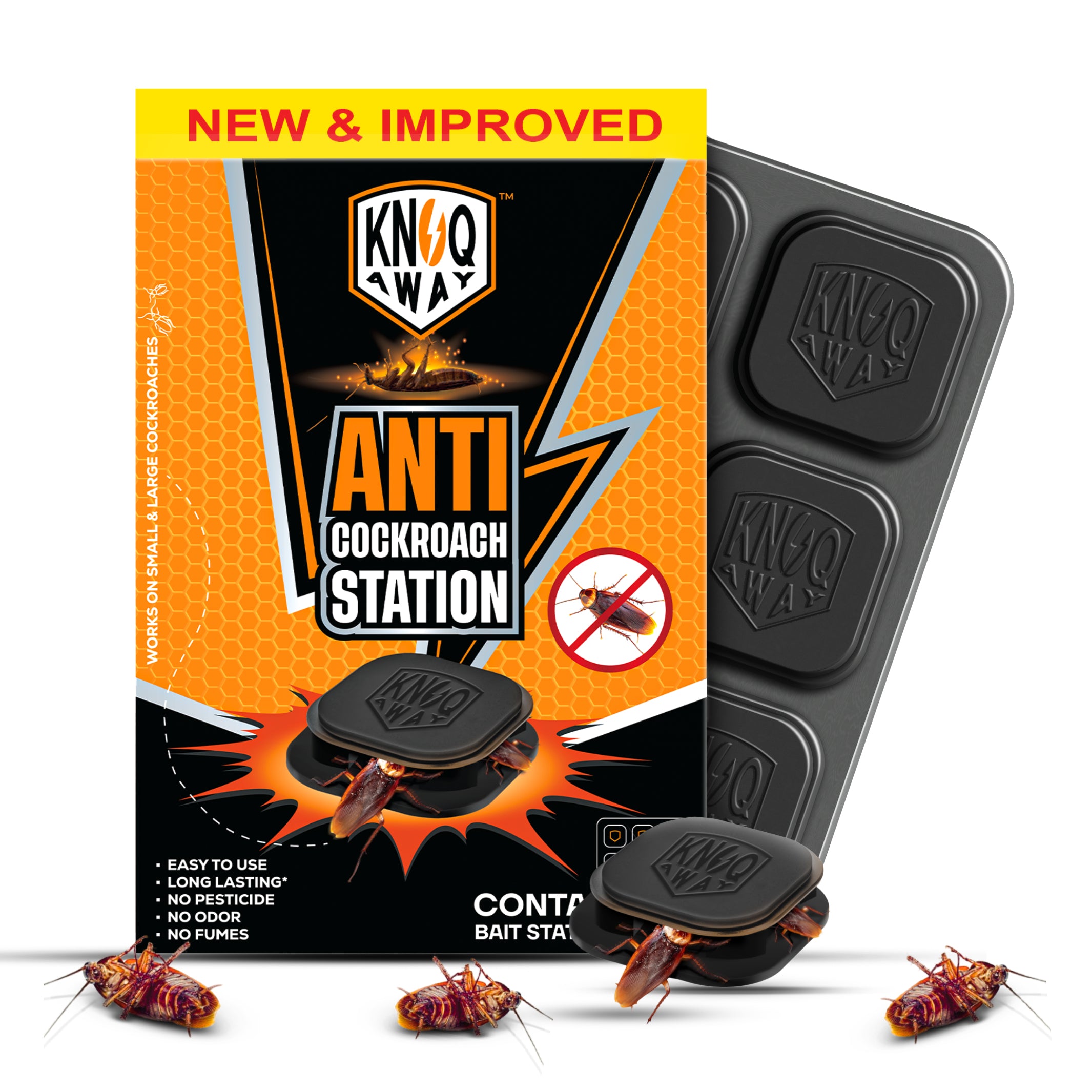 Cockroach Bait Station (Pack of 6 Baits)