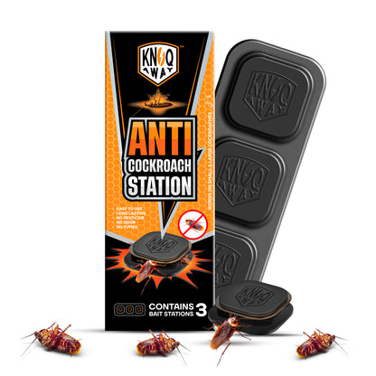 Anti Cockroach Bait Station (Pack of 3 Baits)