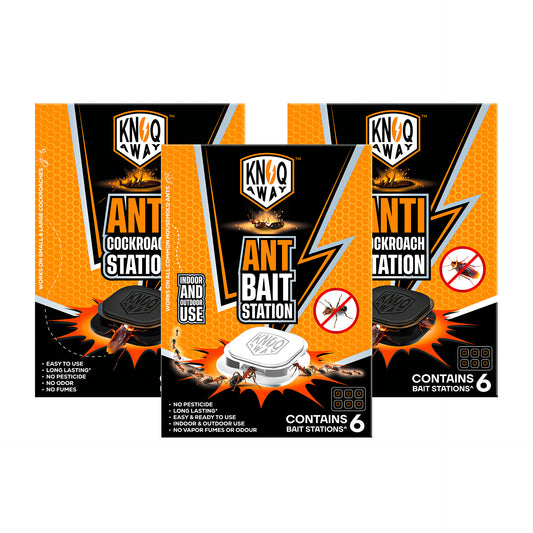 Complete Home Protection – 3-in-1 Bait Combo  - Ant Bait & 2x  Cockroach Bait