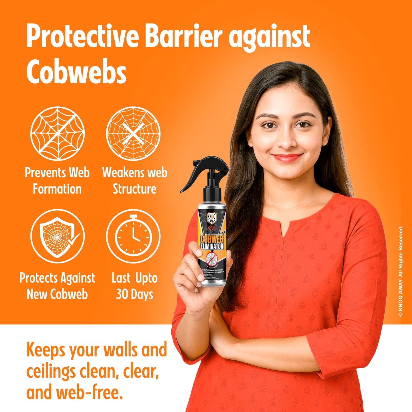 Cob Web Eliminator Spray (100ml)