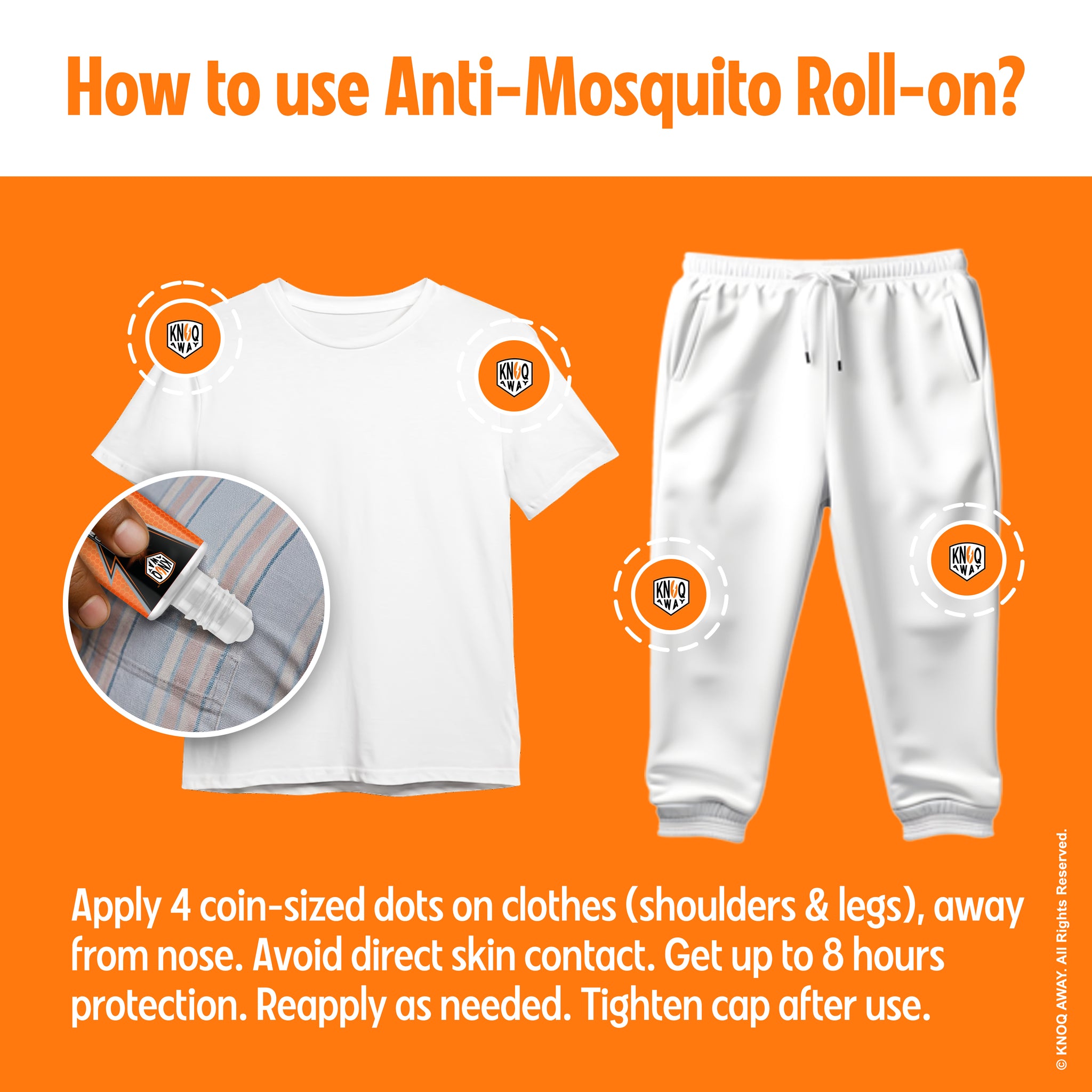 Herbal Mosquito Repellent Fabric Roll-On (25 ml)