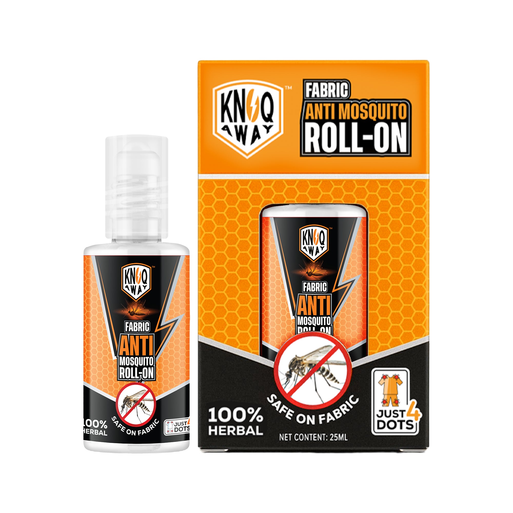 Herbal Mosquito Repellent Fabric Roll-On (25 ml)