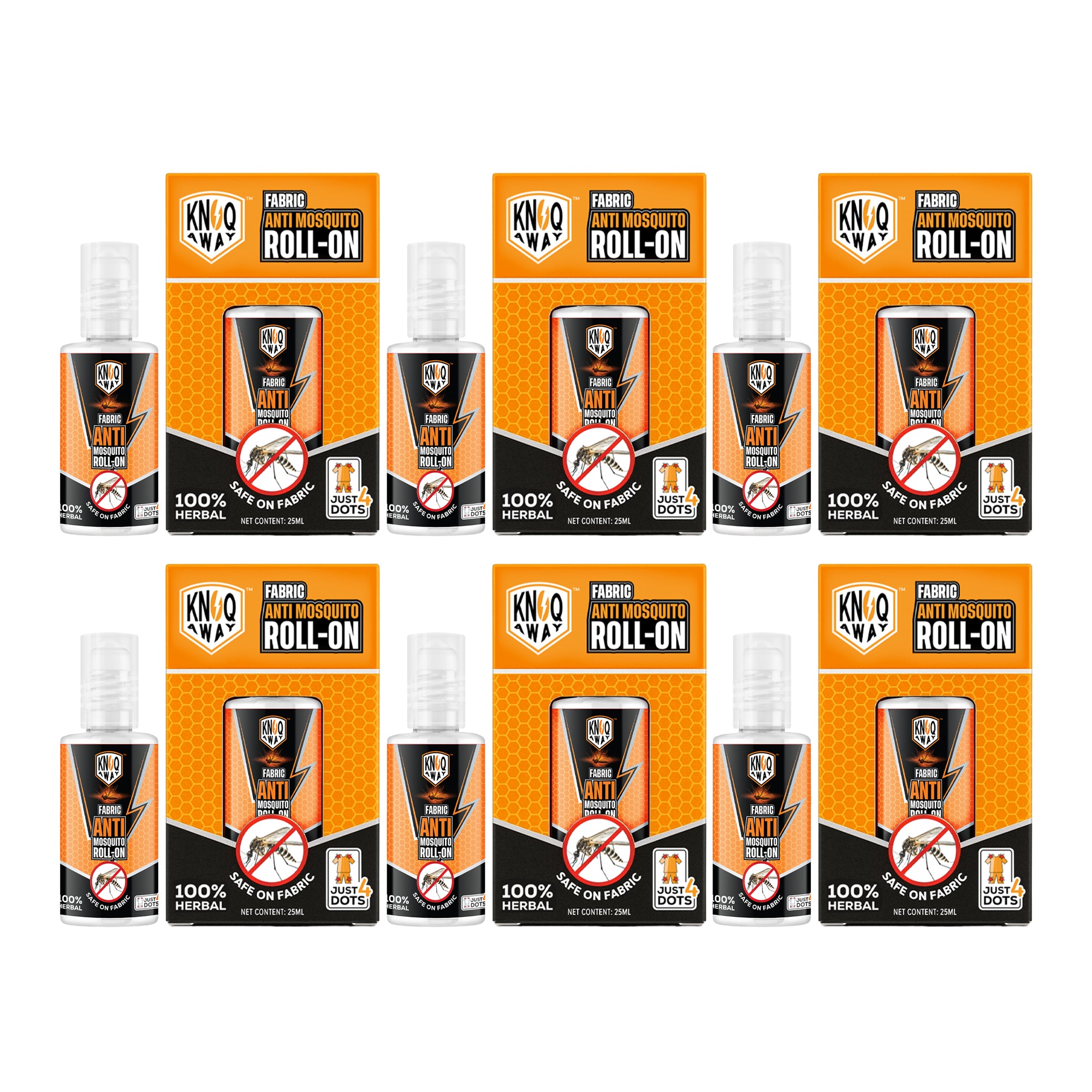 Herbal Mosquito Repellent Fabric Roll-On (25 ml)