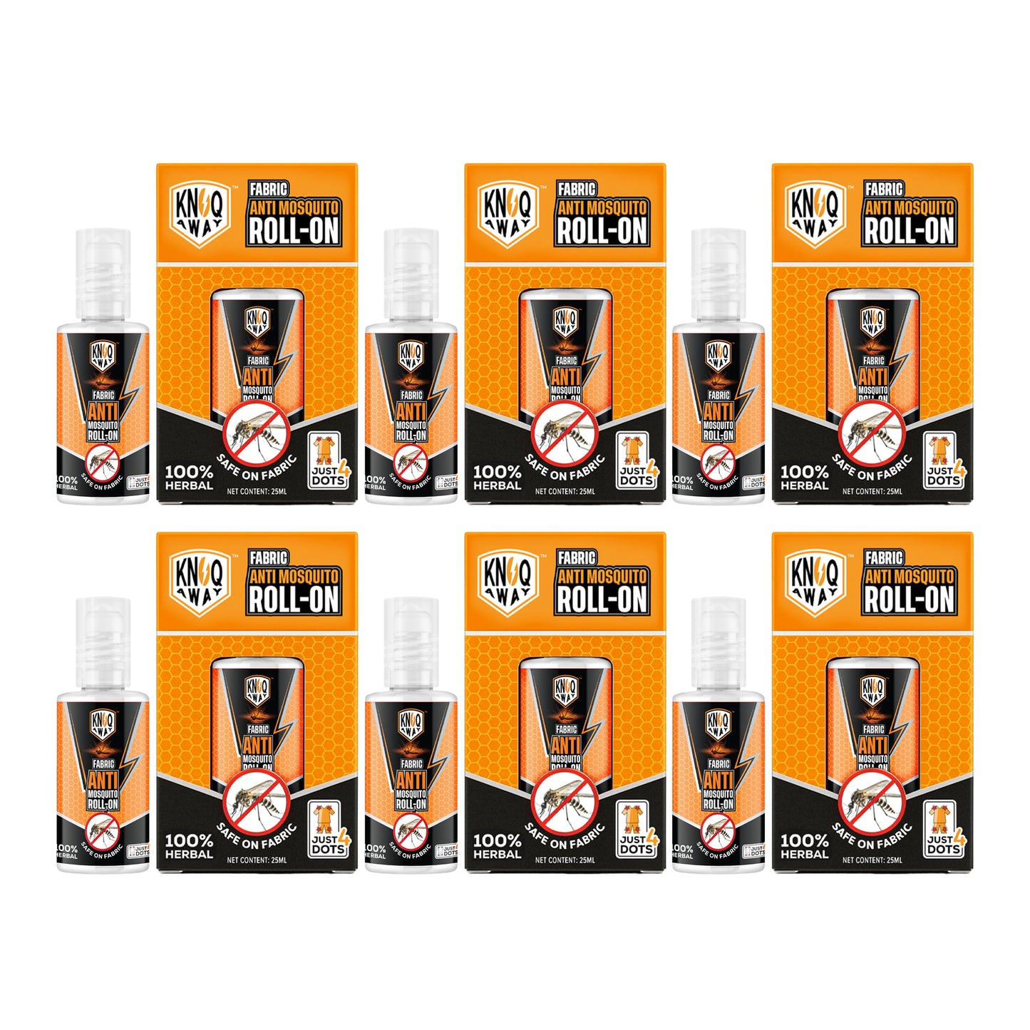 Herbal Mosquito Repellent Fabric Roll-On (25 ml)