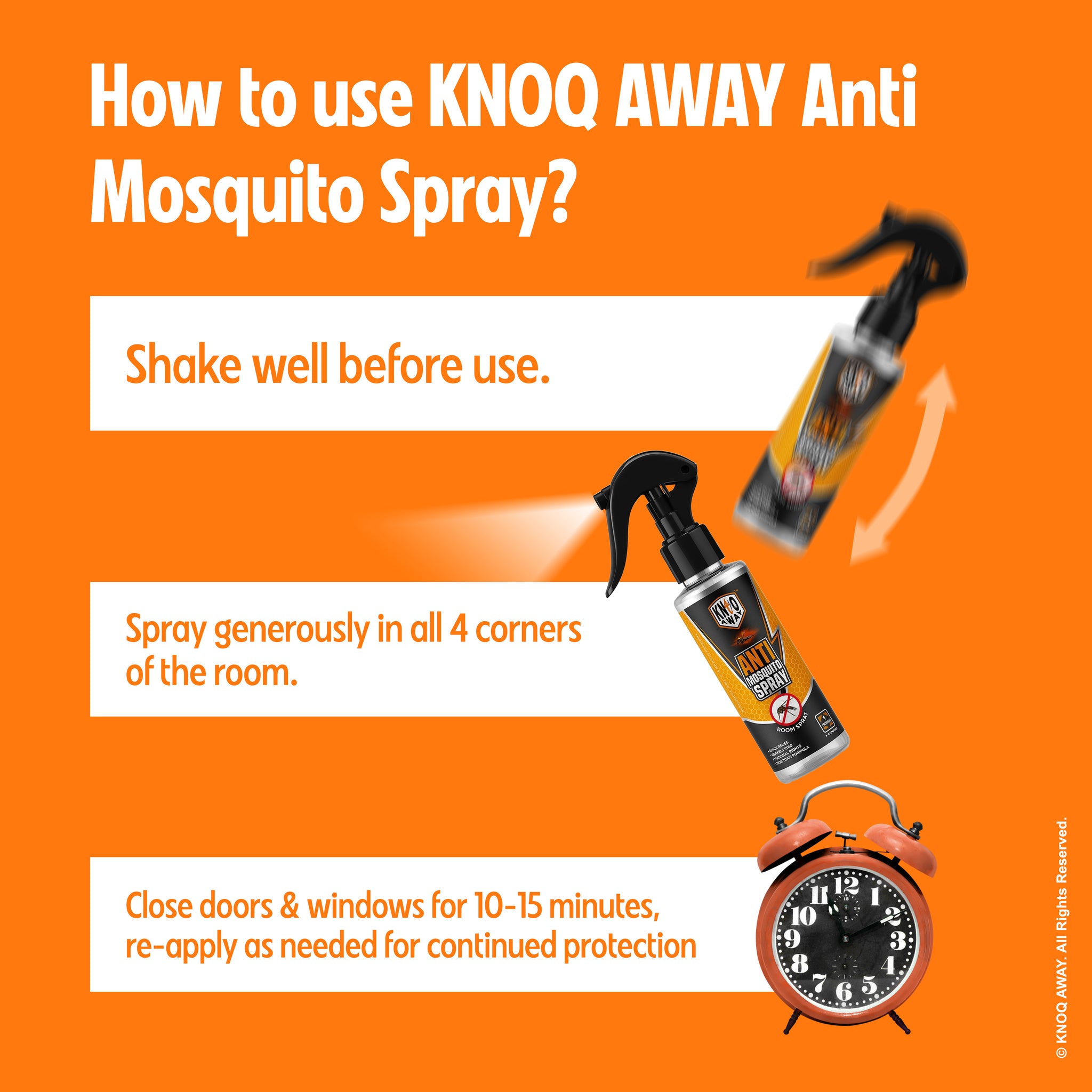 Mosquito Repellent Room Spray (100 ml)