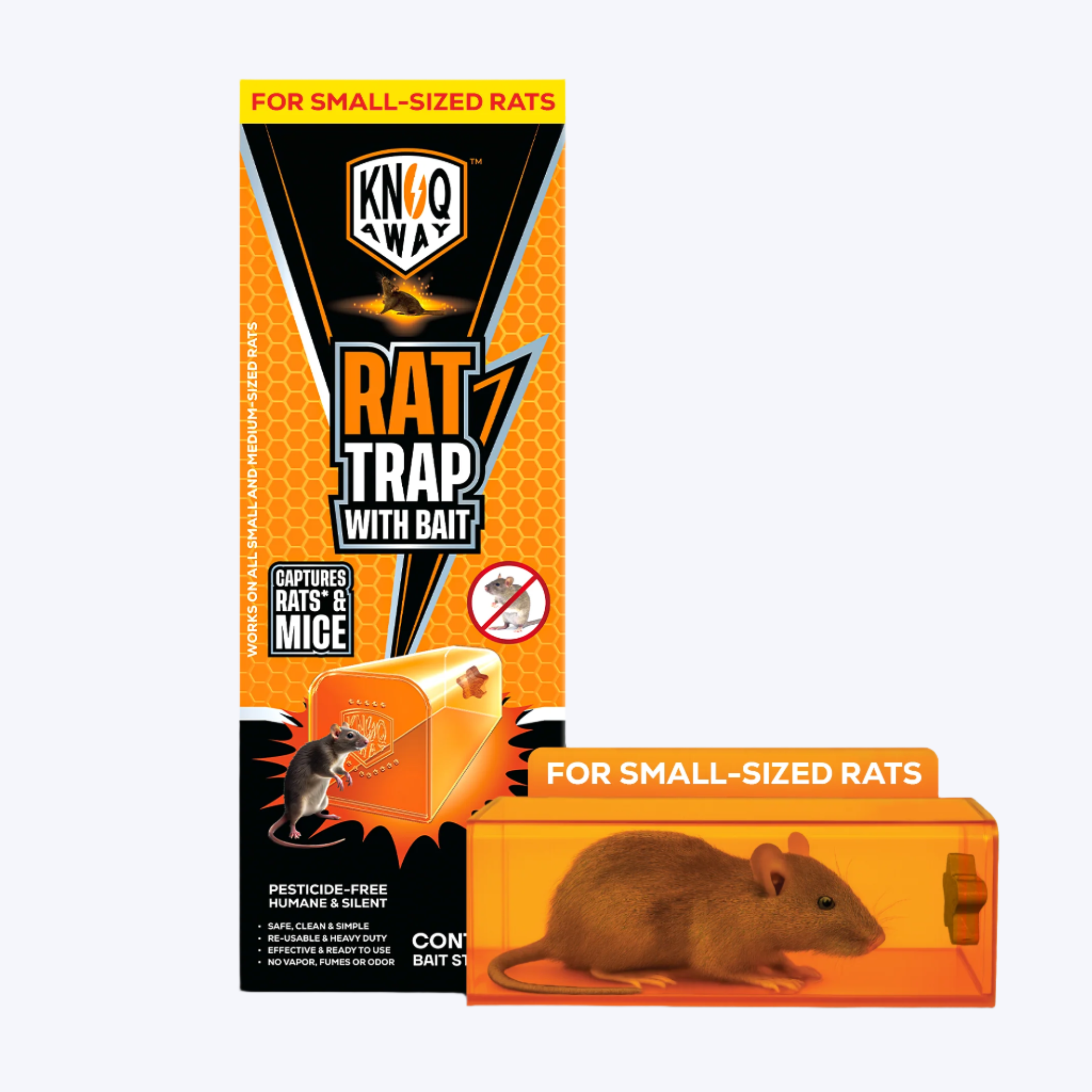 Small Rat Trap with Bait (For Small Rats)